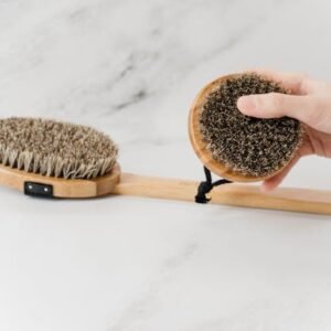 self cleaning brush