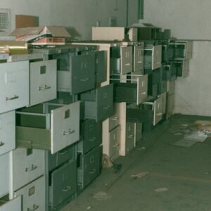 metal file cabinet