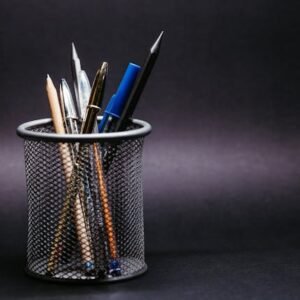 mesh pen holder