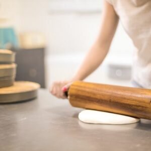 wooden rolling pin